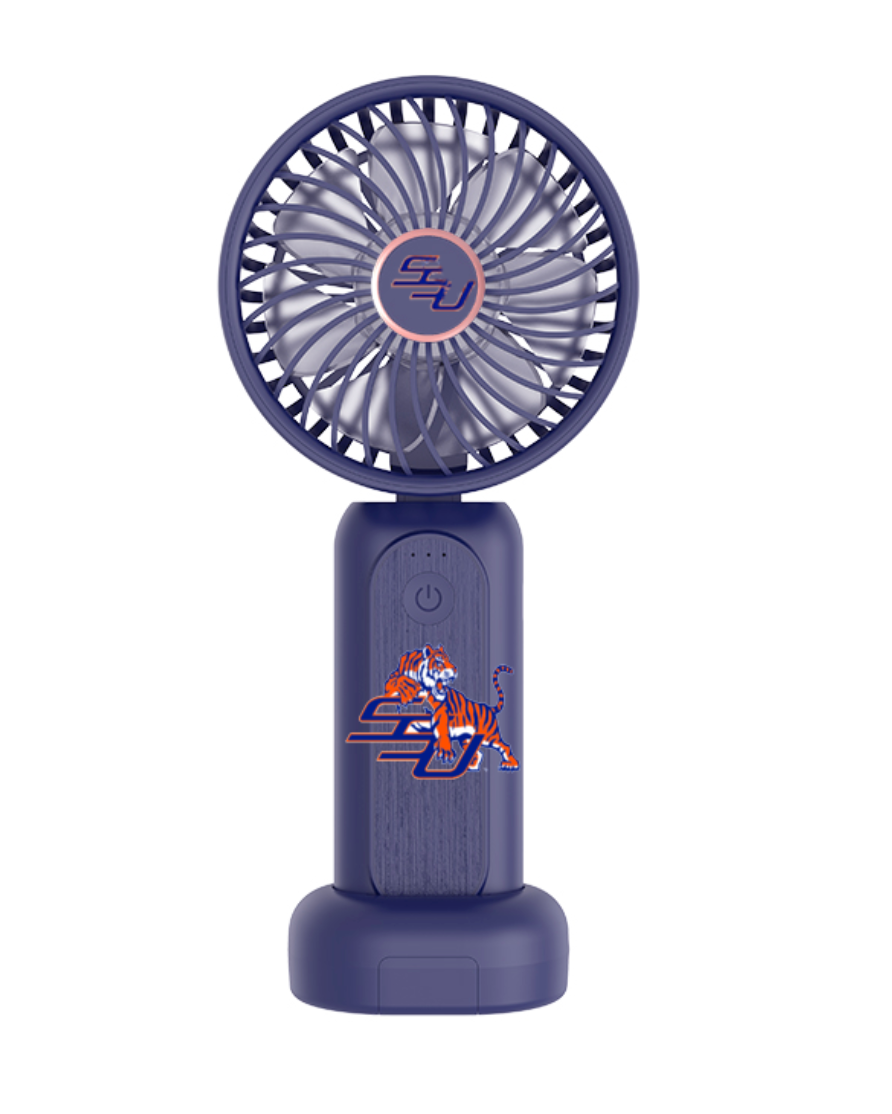 4 in 1 Portable Handheld Fan + (PHONE CHARGER)