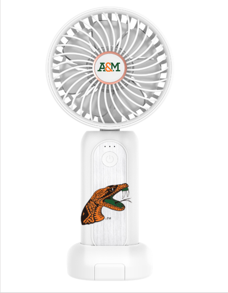 4-in-1 Portable Handheld Fan and Power Bank