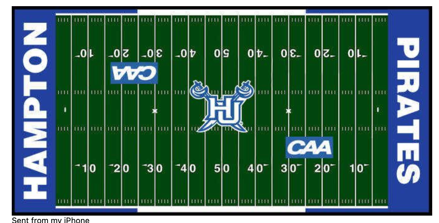 Football Field Rug - Hampton