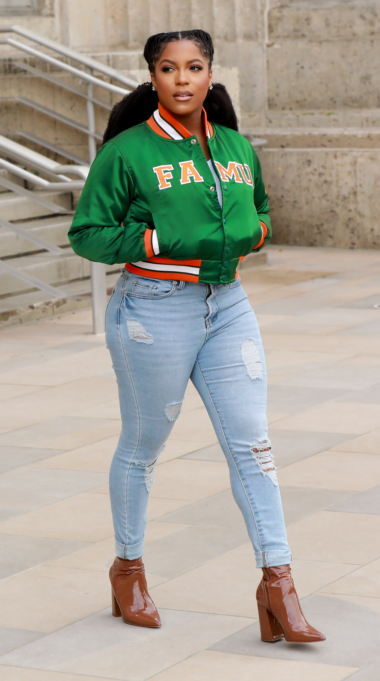 His & Her - FAMU Exclusive Satin Jacket