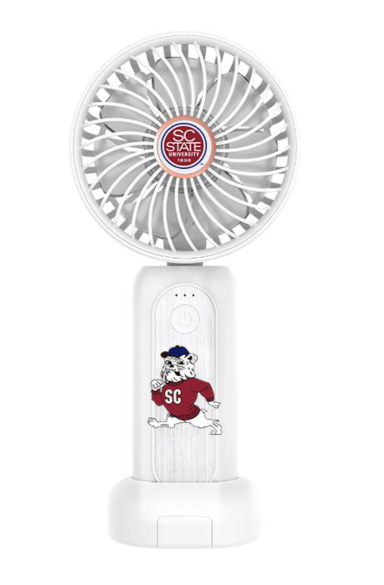 4 in 1 Portable Handheld Fan + (PHONE CHARGER)