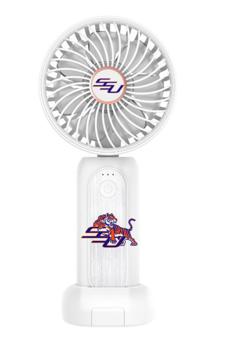 4-in-1 Portable Handheld Fan and Power Bank