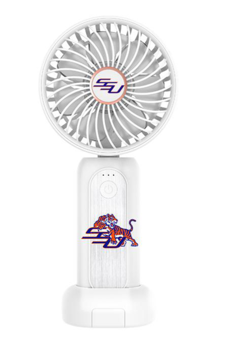 4 in 1 Portable Handheld Fan + (PHONE CHARGER)