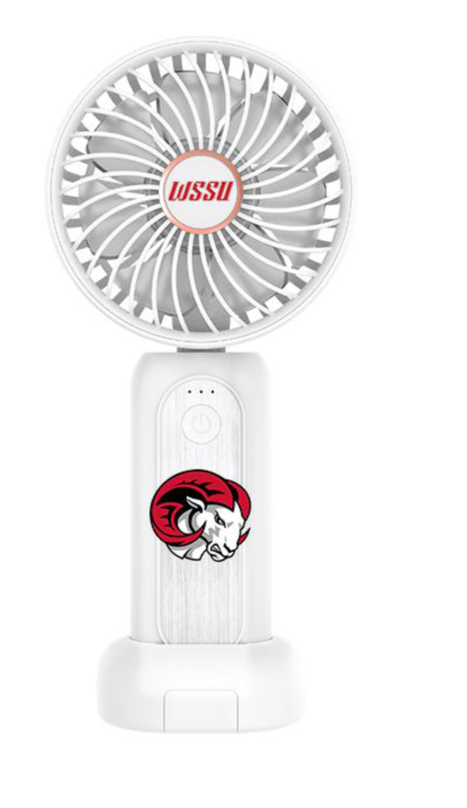 4 in 1 Portable Handheld Fan + (PHONE CHARGER)