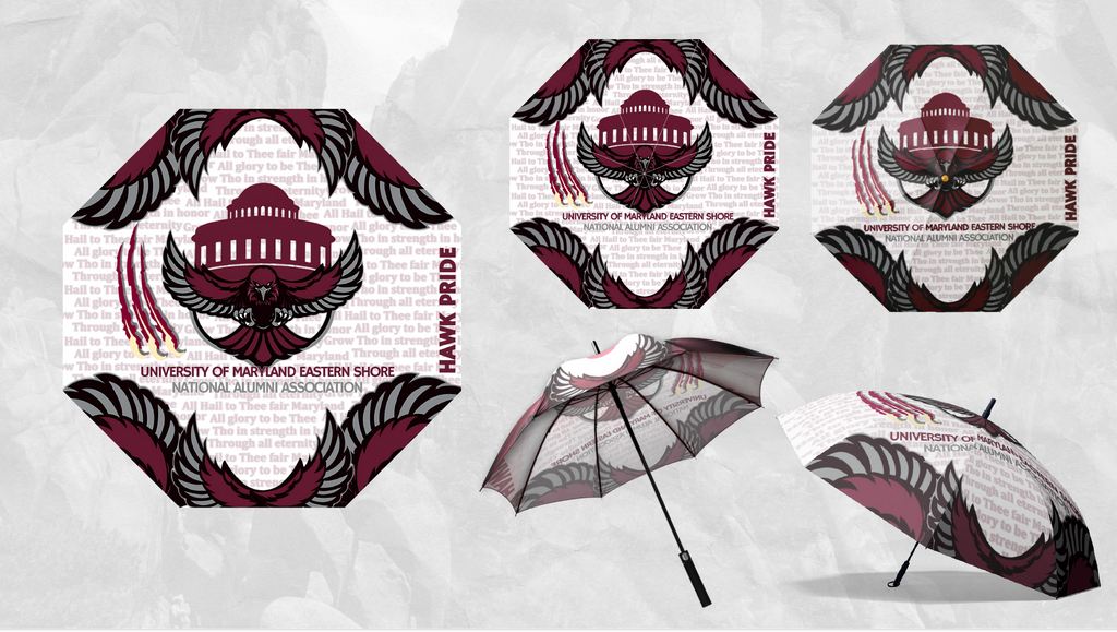 Golf Umbrella – 51" Windproof Double-Canopy