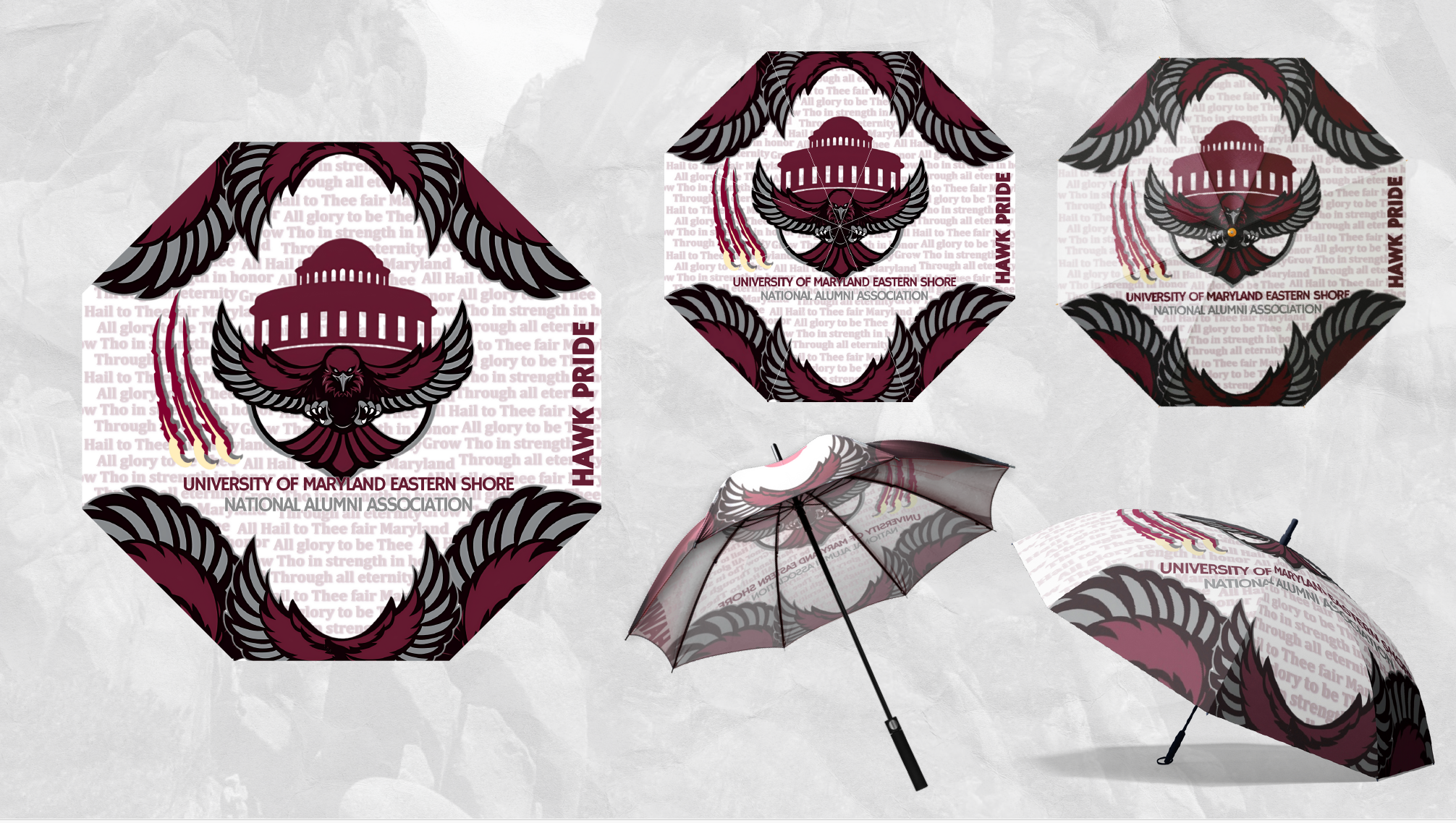 HBCUonly Umbrellas - Golf size