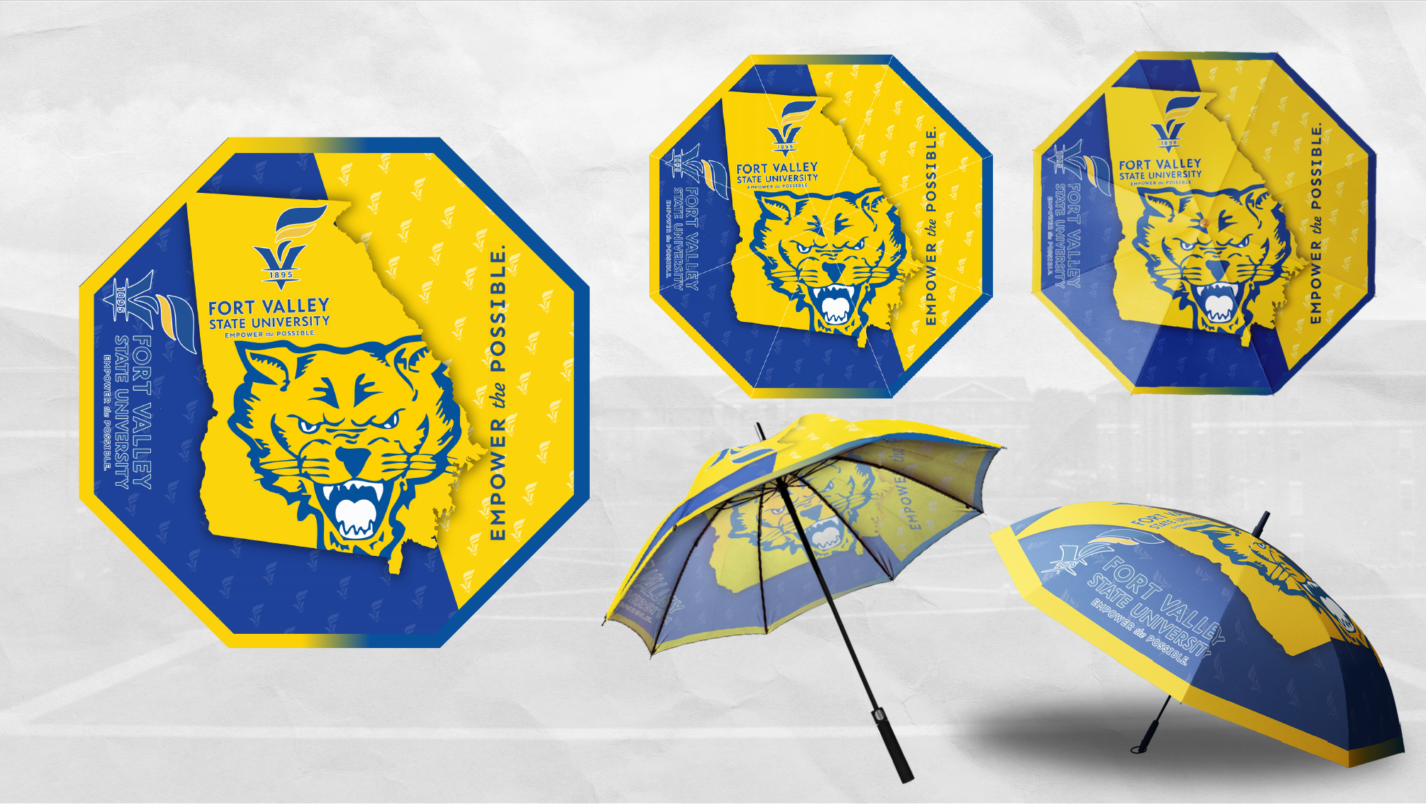 HBCUonly Umbrellas - Golf size