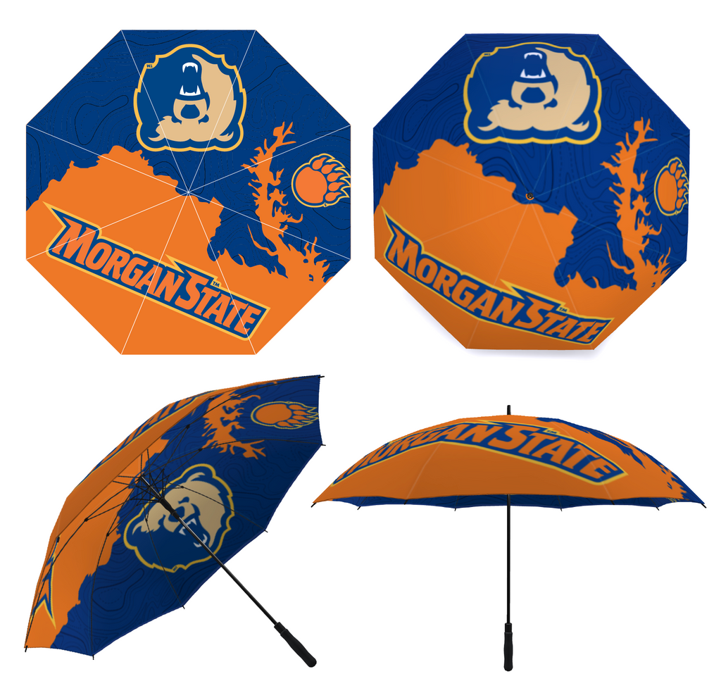 Golf Umbrella – 51" Windproof Double-Canopy