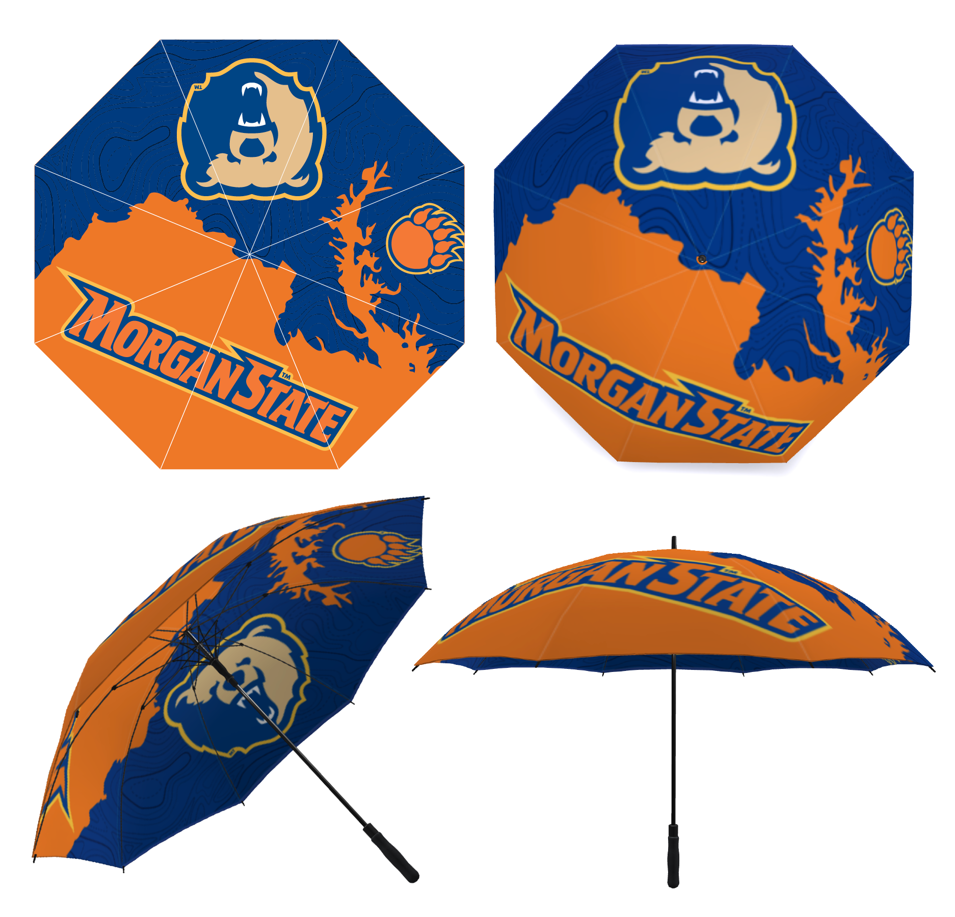 HBCUonly Umbrellas - Golf size