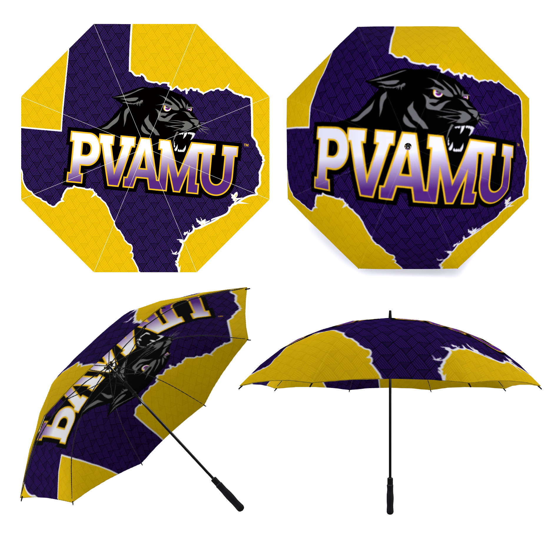 HBCUonly Umbrellas - Golf size