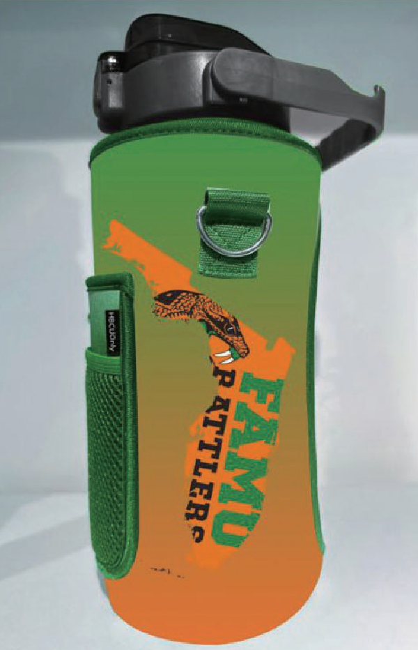 64oz Water bottle with sleeve