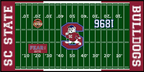 Football Field Rug - SCSU