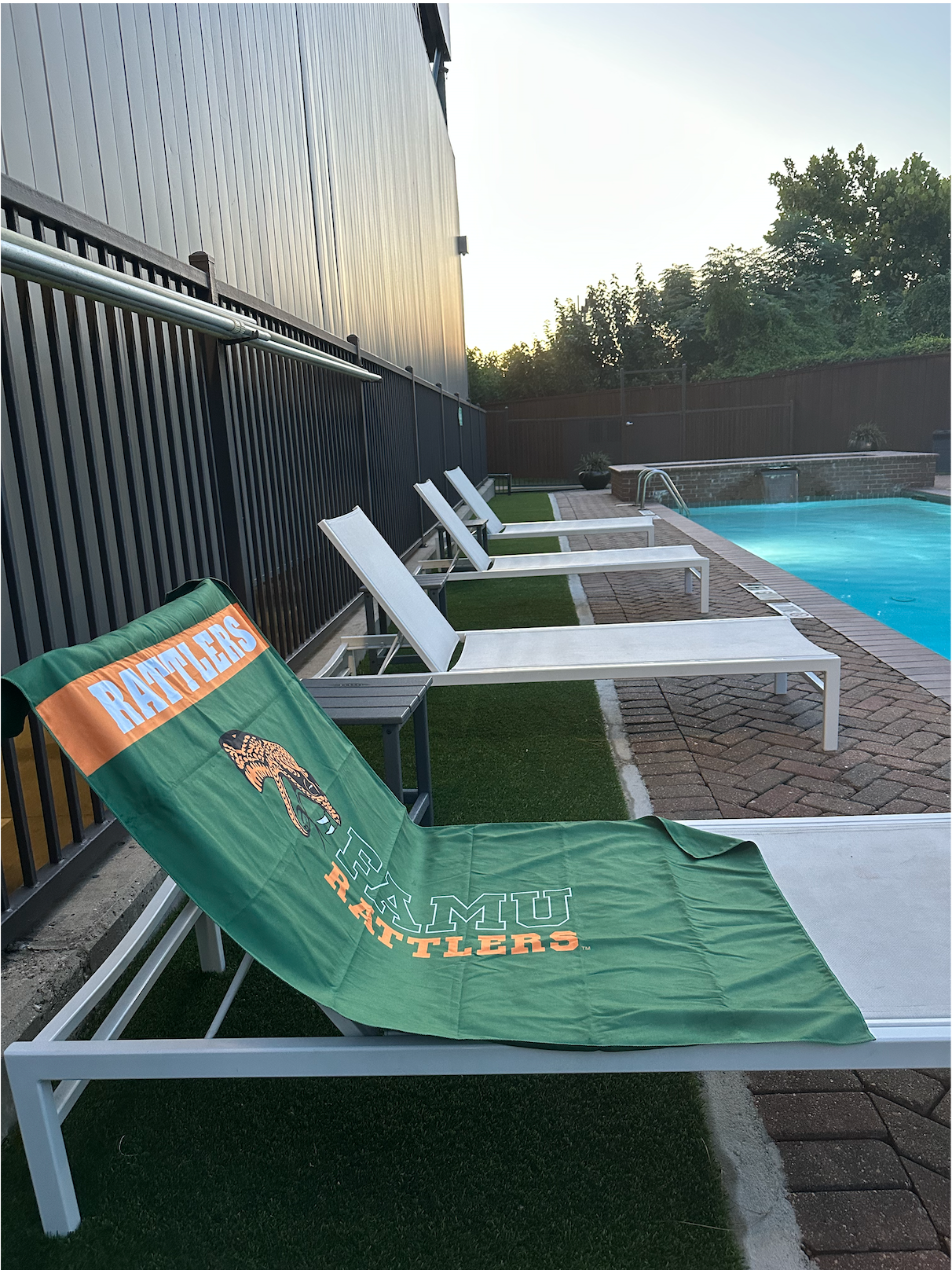 Sand-Free Microfiber HBCU Beach Towel