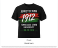 TSU - Juneteenth 1912 Pan-African T-Shirt