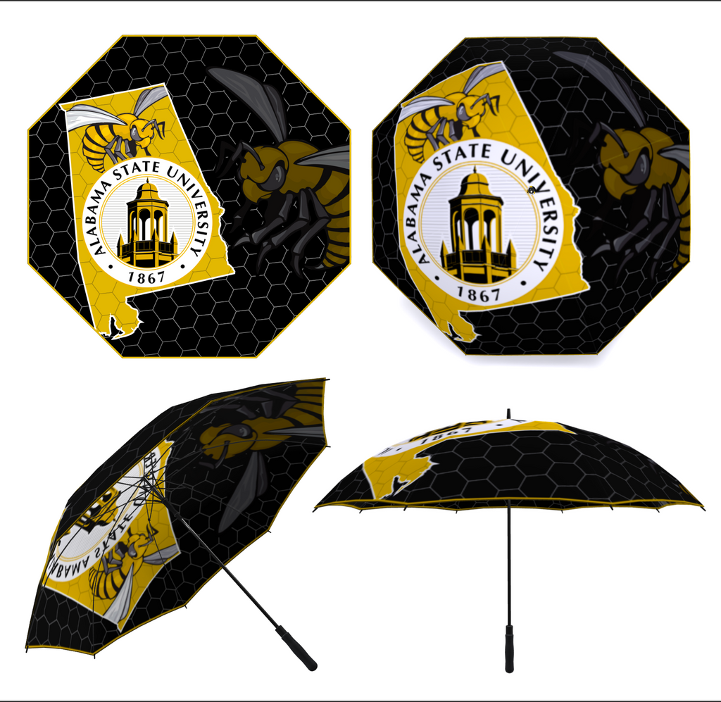 Golf Umbrella – 51" Windproof Double-Canopy
