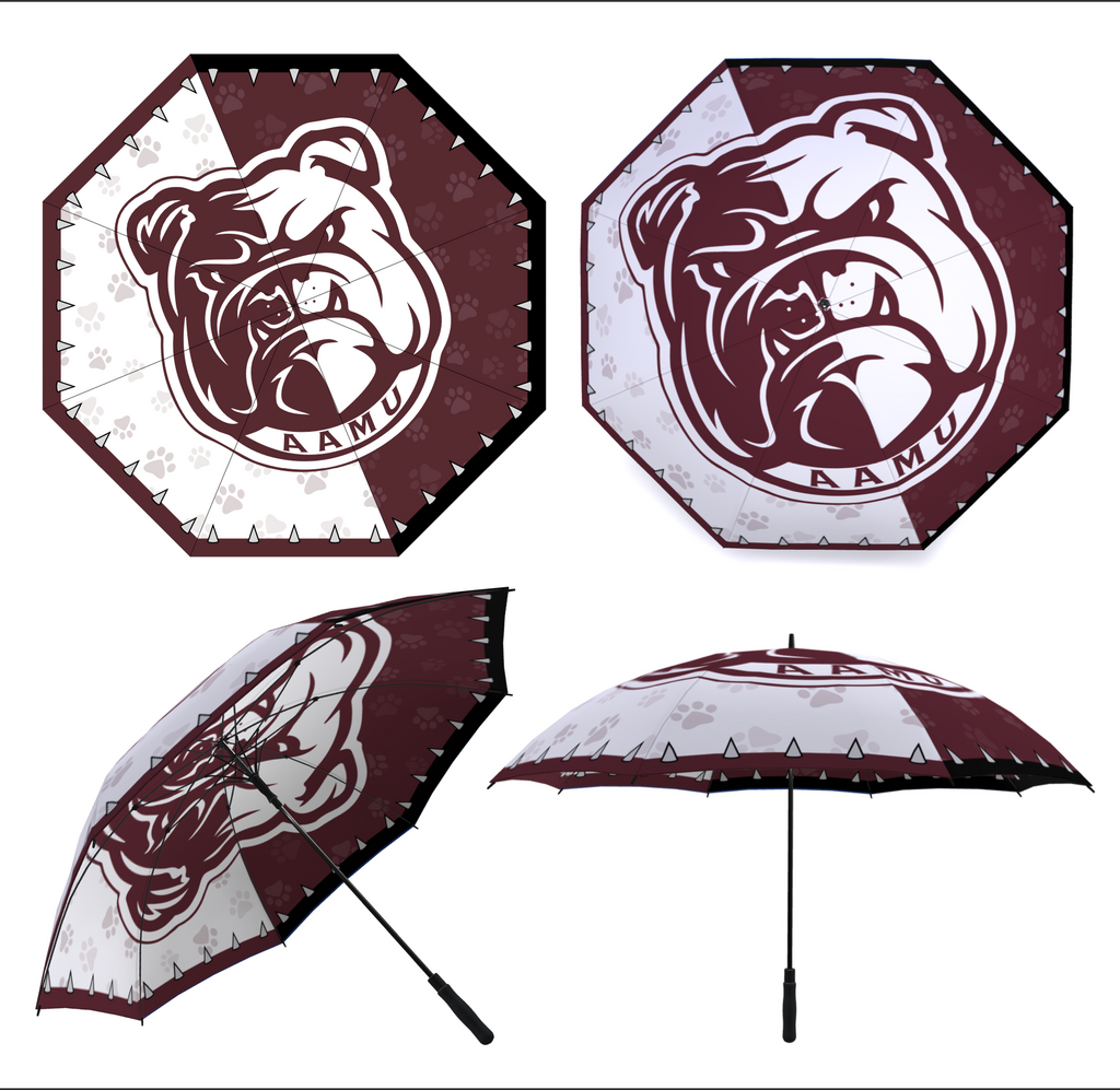 Golf Umbrella – 51" Windproof Double-Canopy