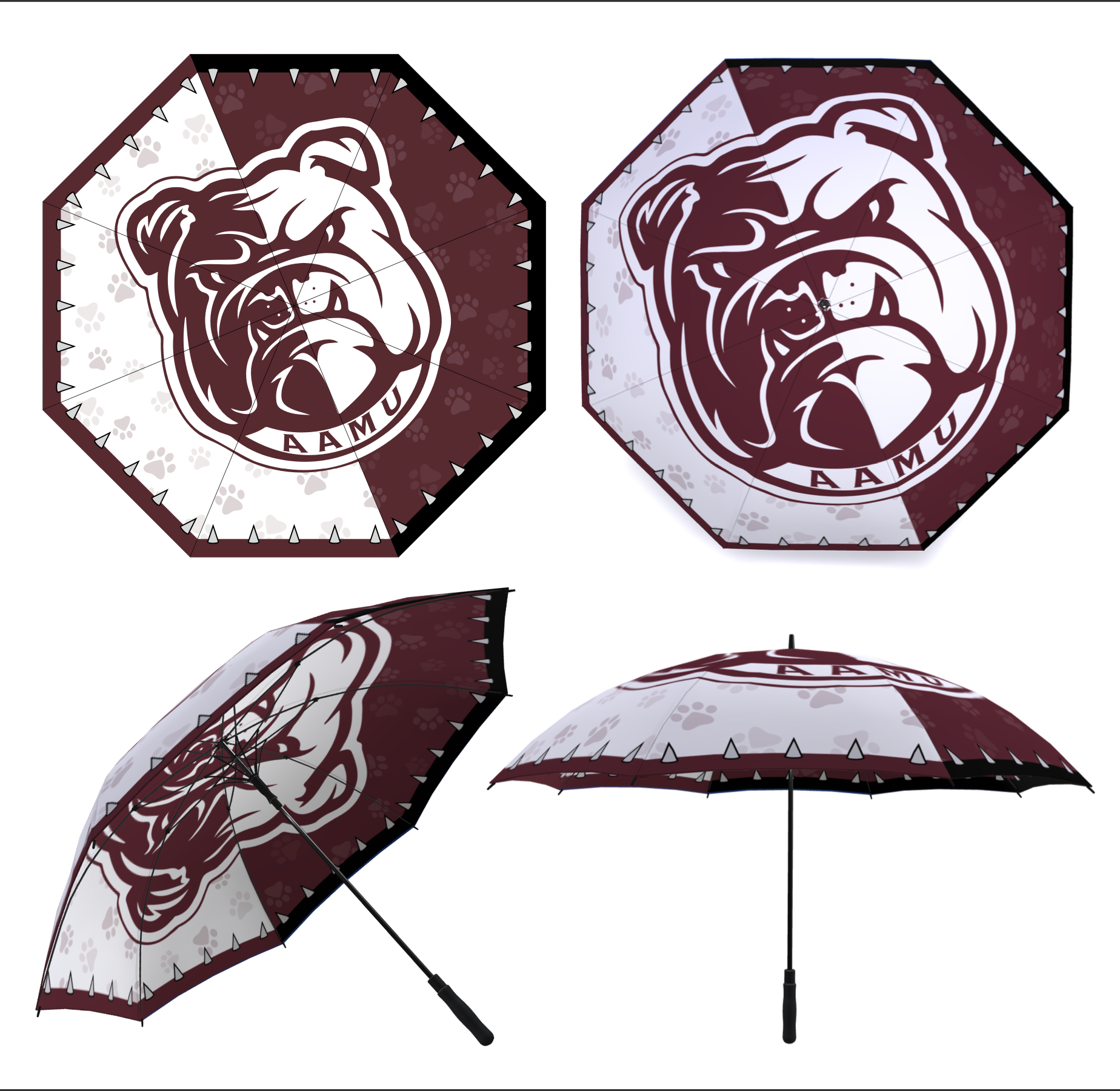 HBCUonly Umbrellas - Golf size