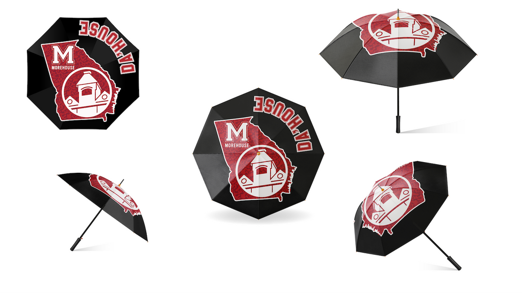 Golf Umbrella – 51" Windproof Double-Canopy
