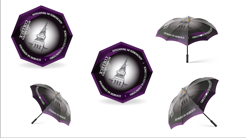 Golf Umbrella – 51" Windproof Double-Canopy