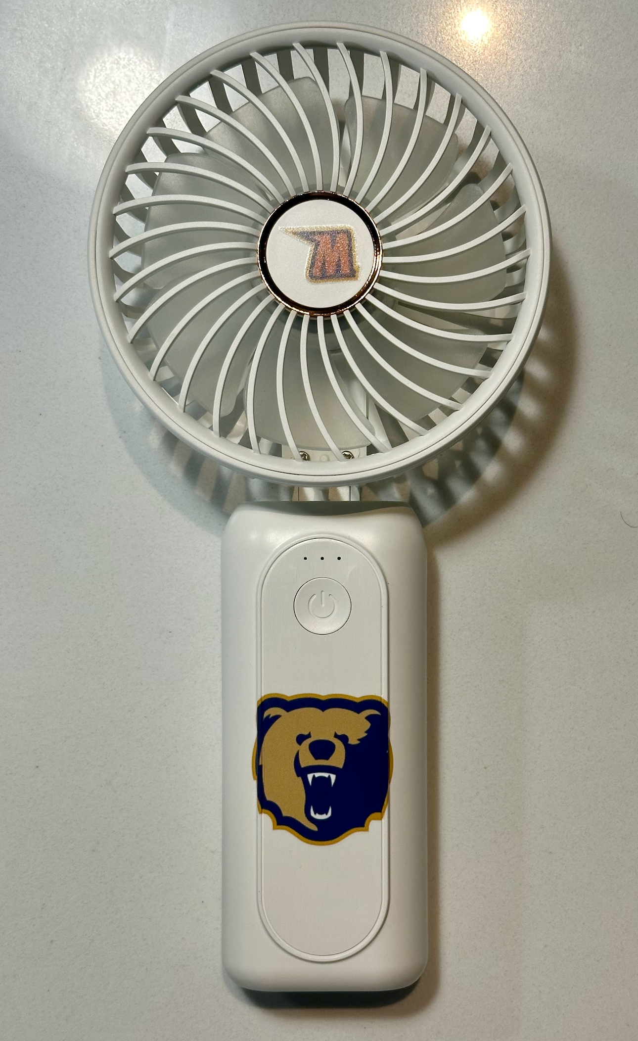 4 in 1 Portable Handheld Fan + (PHONE CHARGER)