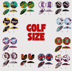 Golf Umbrella – 51" Windproof Double-Canopy