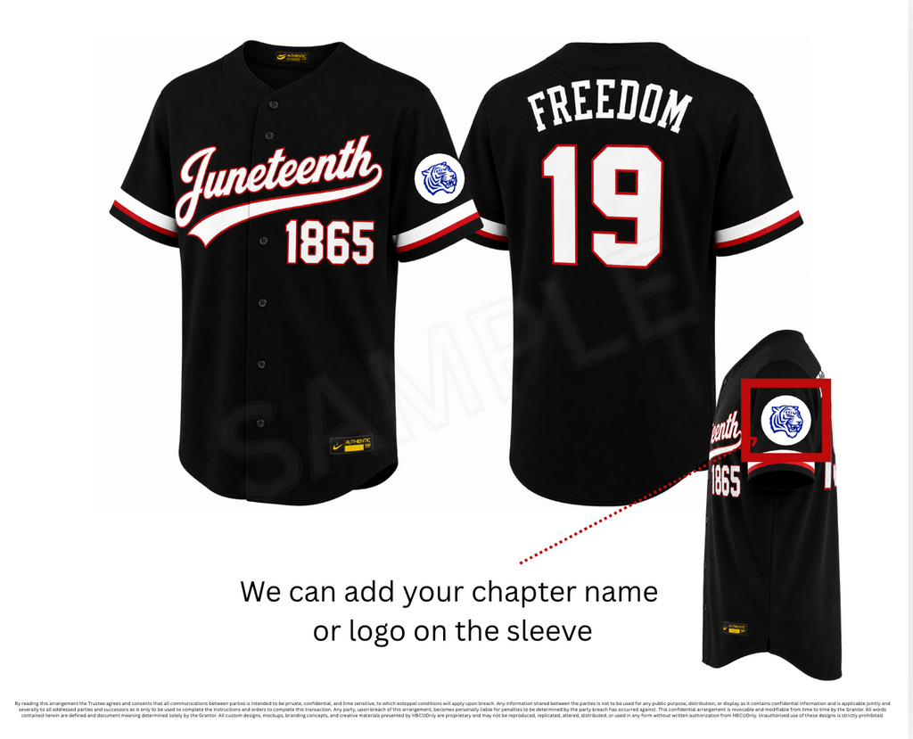TSU - Juneteenth 1865 "Freedom" Jersey (Male)