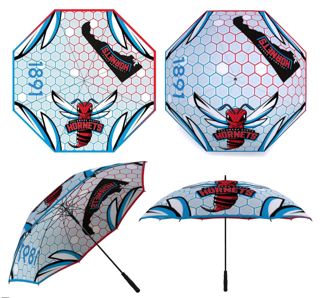 Golf Umbrella – 51" Windproof Double-Canopy