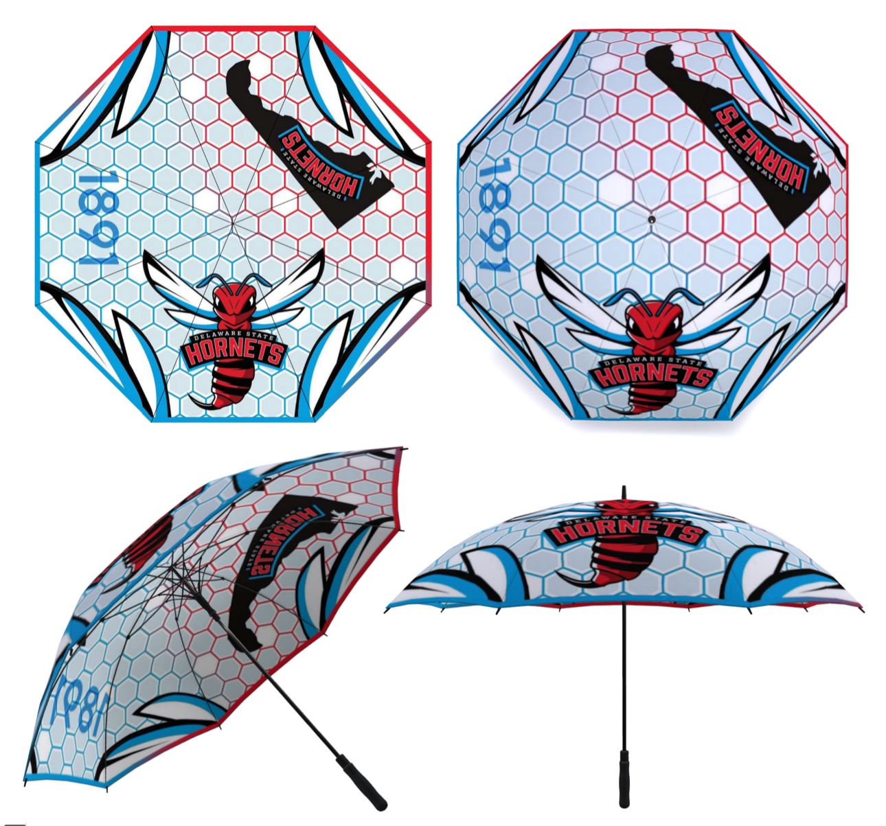 HBCUonly Umbrellas - Golf size