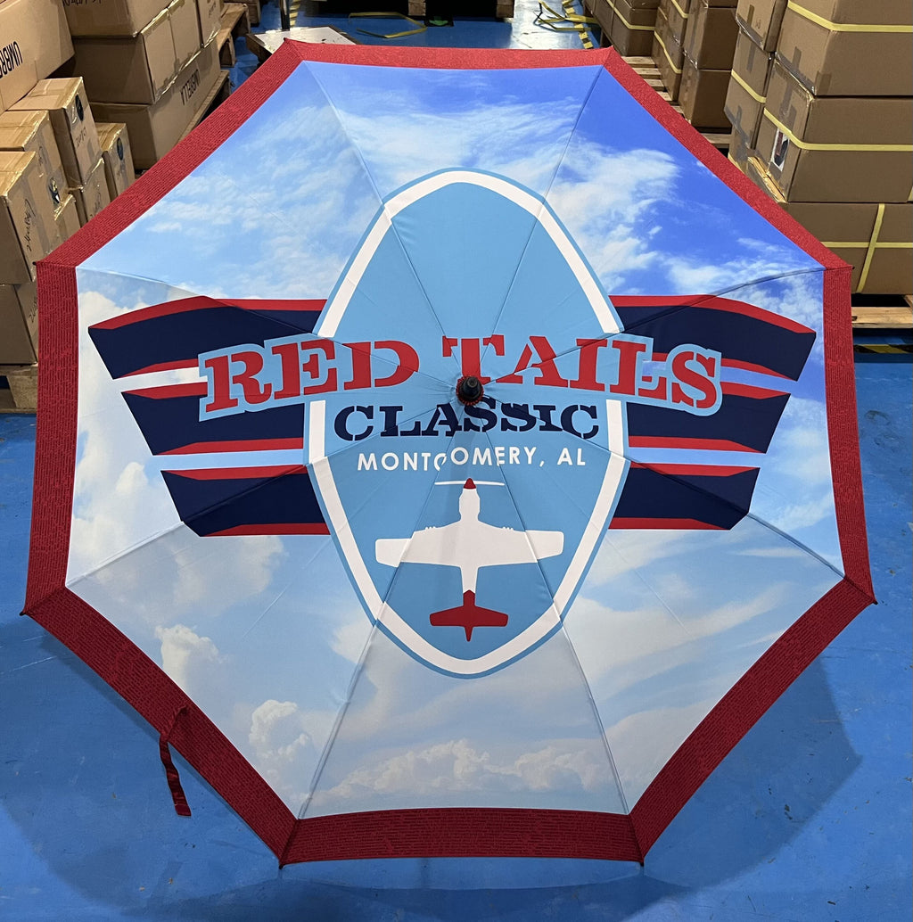 Golf Umbrella – 51" Windproof Double-Canopy
