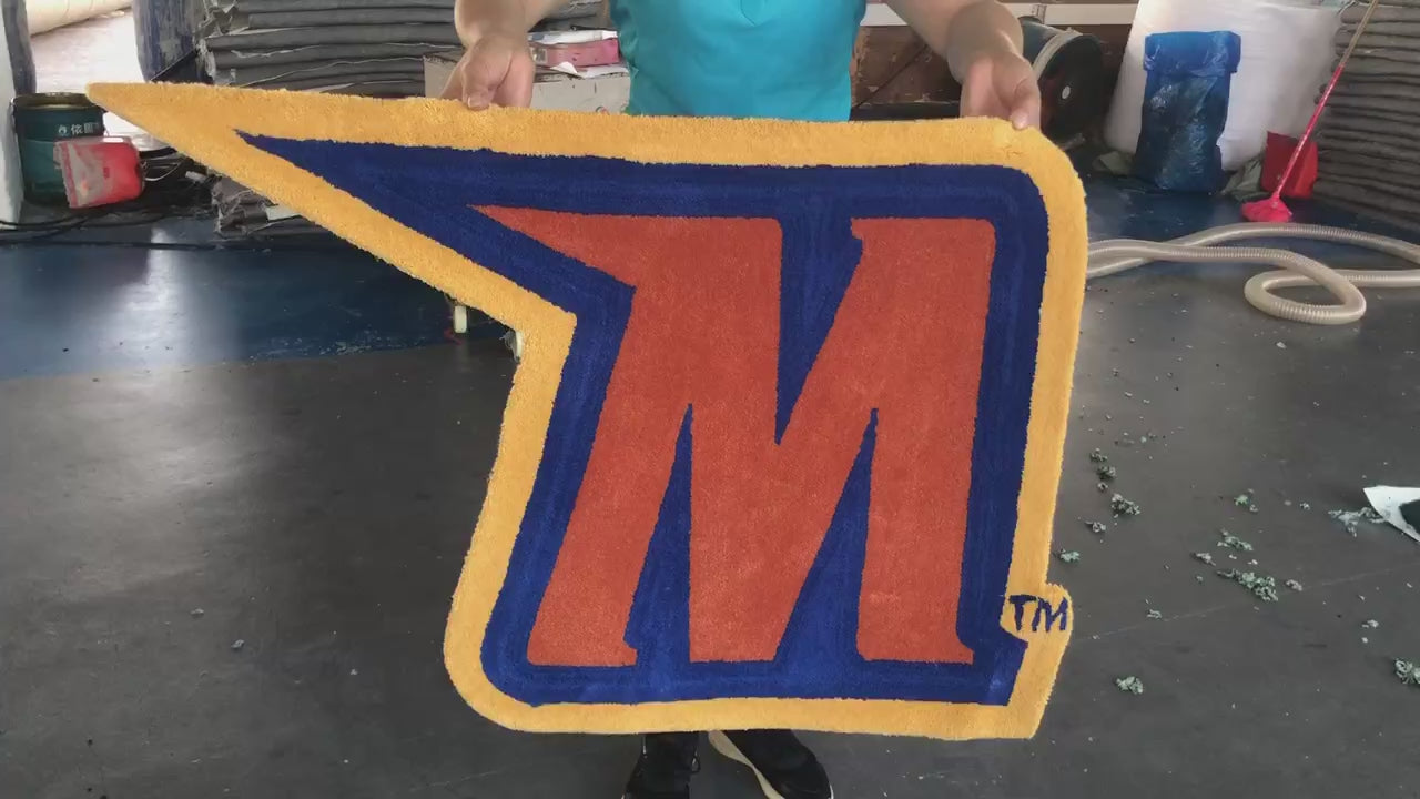 Morgan State - Logo hand tuft rug