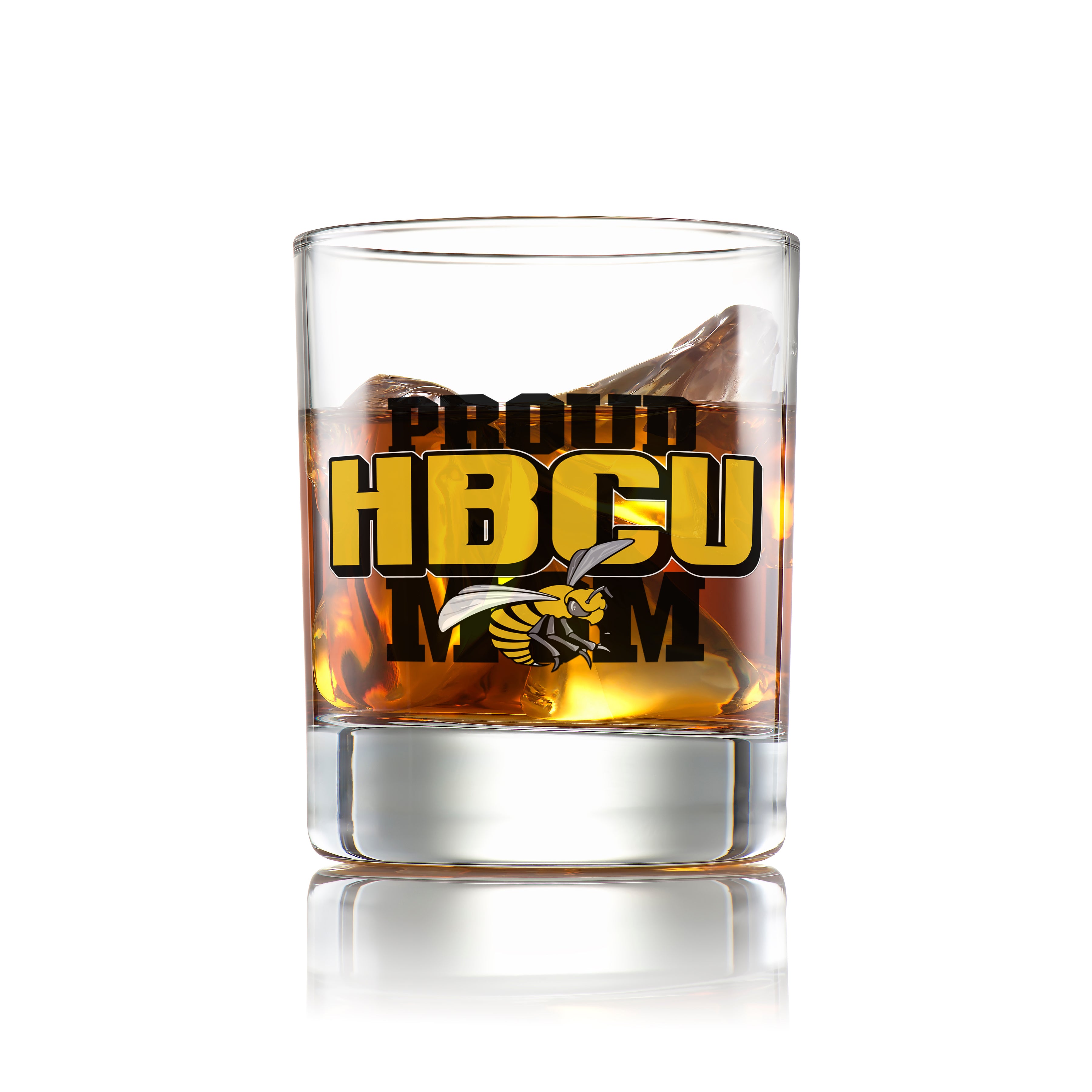 Proud Mom 10.5oz Whiskey Glass