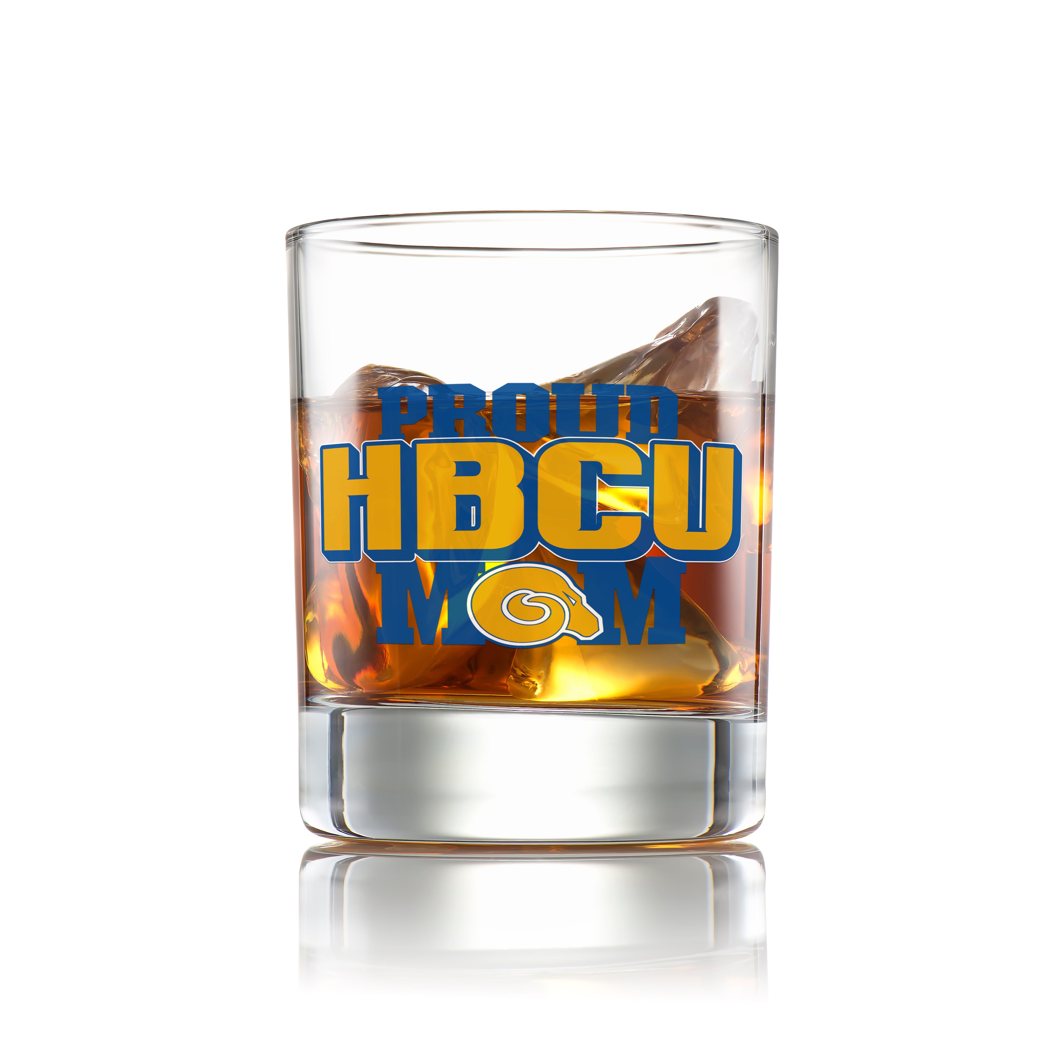 Proud Mom 10.5oz Whiskey Glass