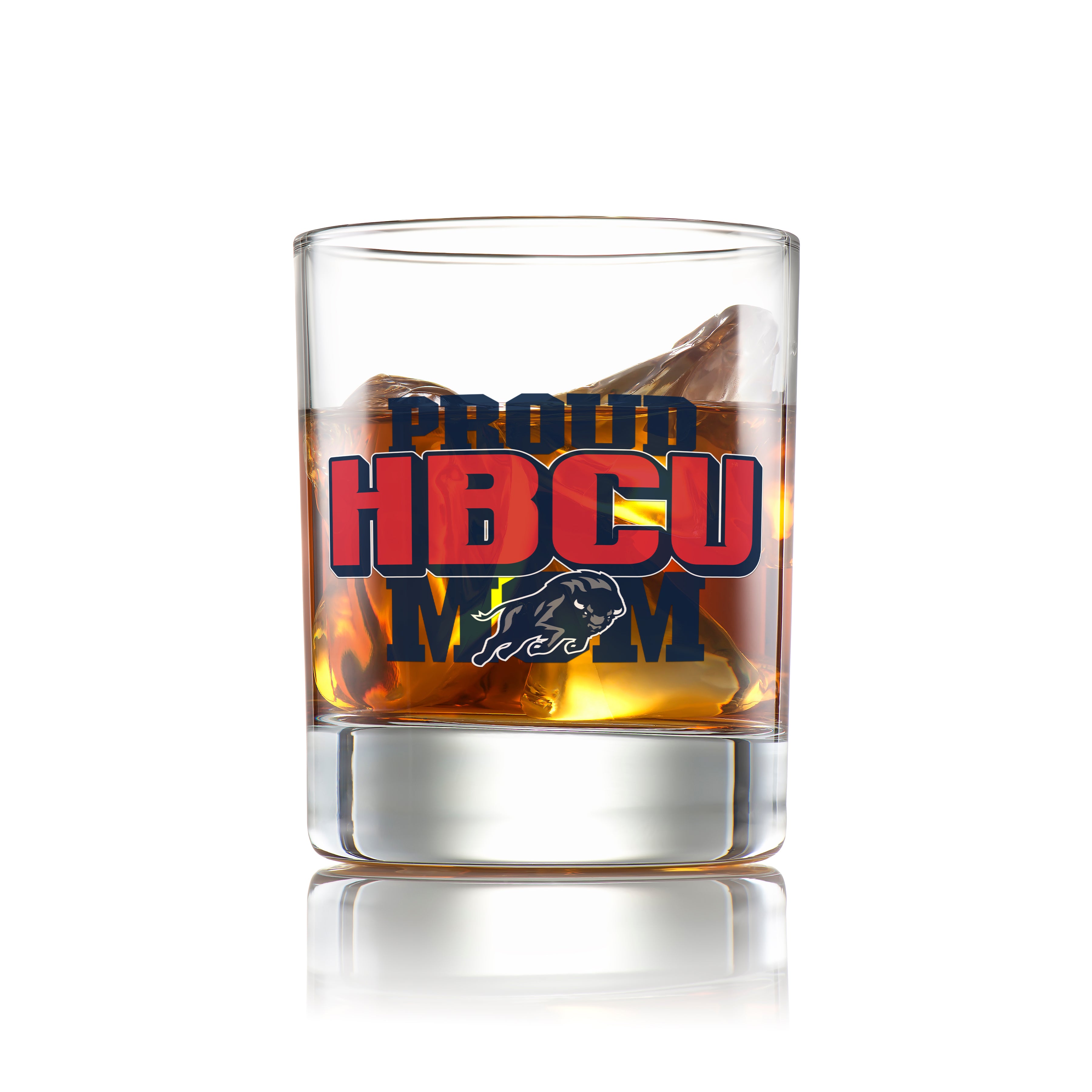 Proud Mom 10.5oz Whiskey Glass