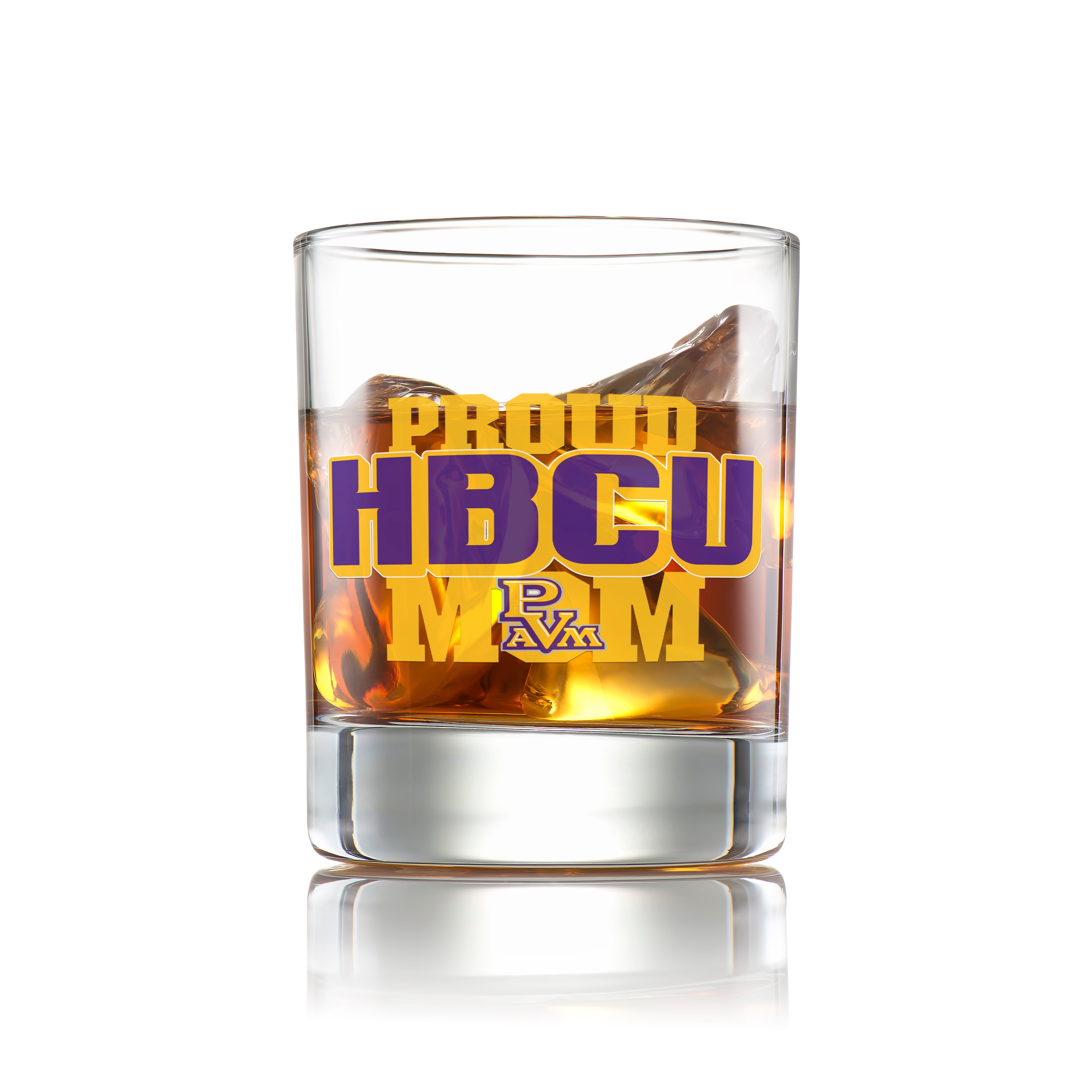 Proud Mom 10.5oz Whiskey Glass